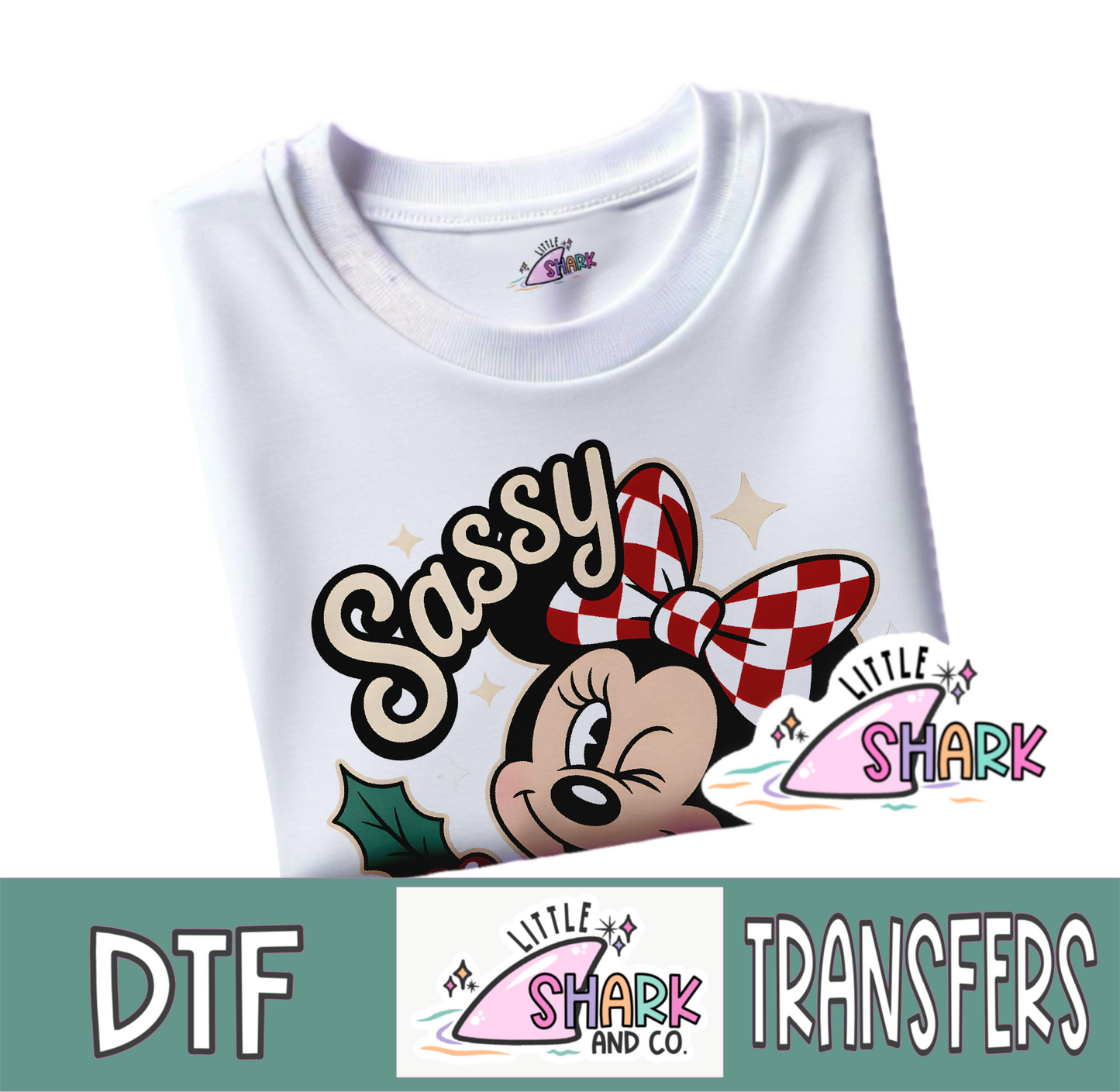Sassy & Bright Mouse - DTF TRANSFER (LS Original)