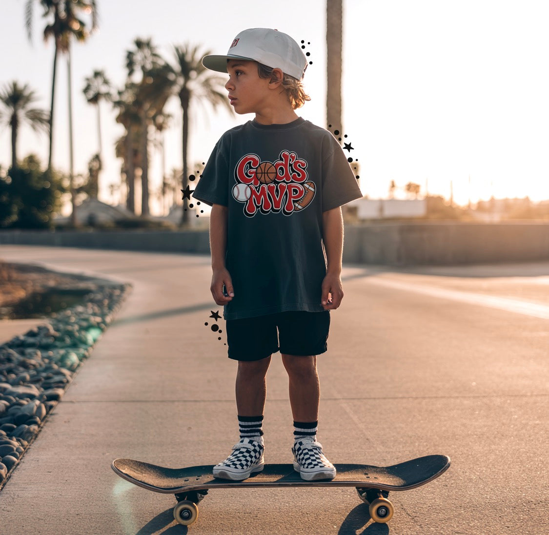 God’s MVP - Black Tee