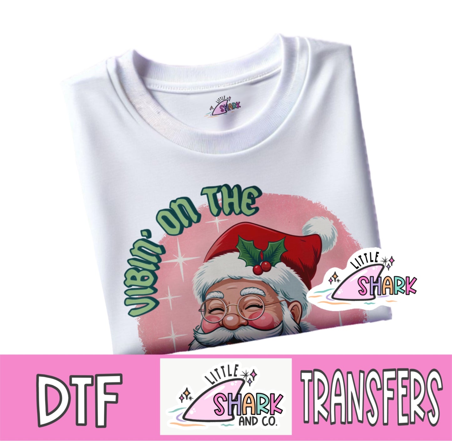 Nice List Vibin’ - DTF TRANSFER