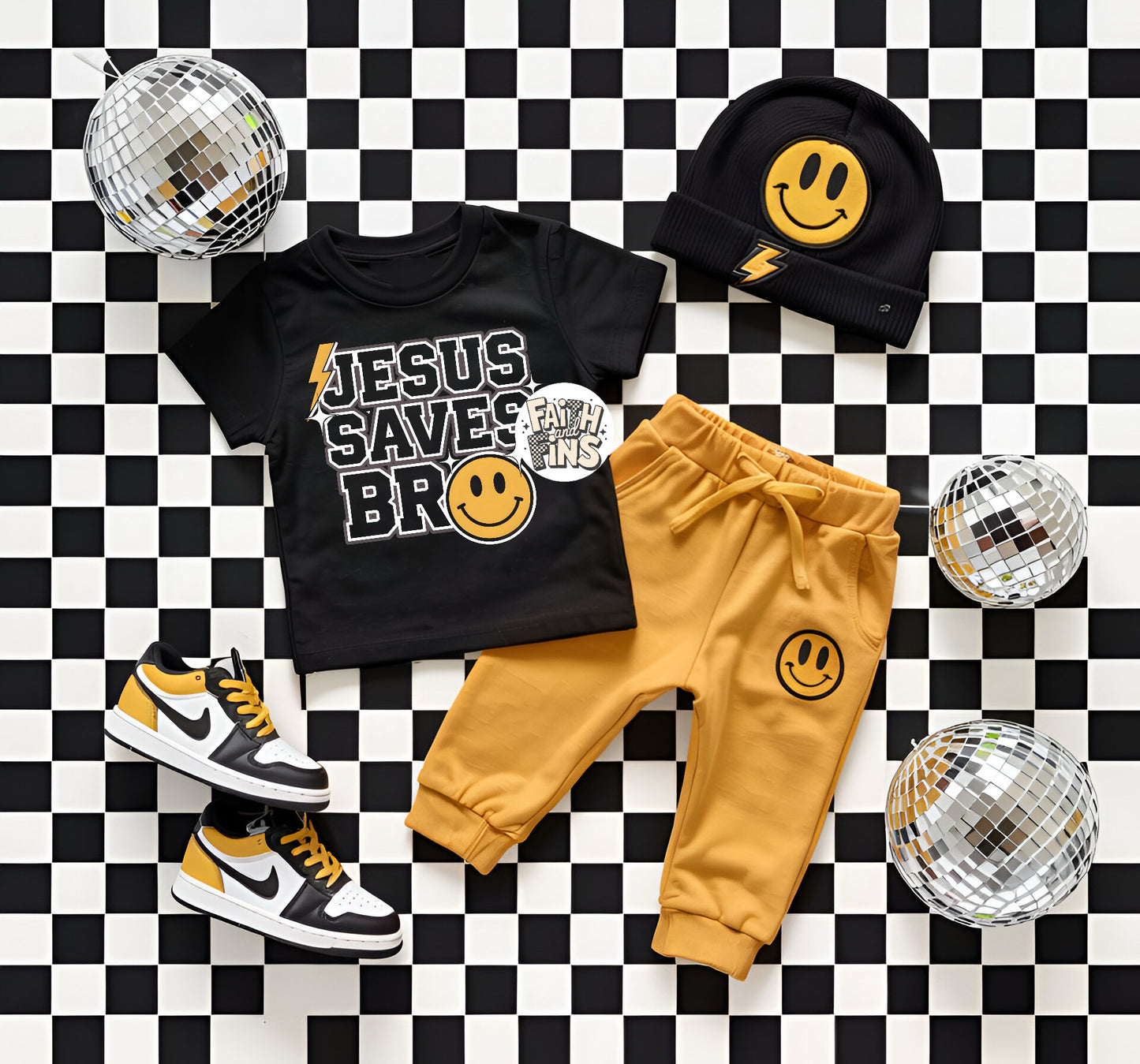 Jesus Saves Bro - Black Tees