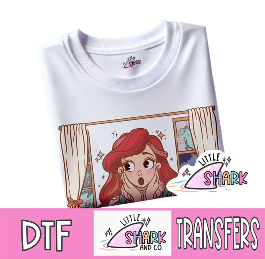 HOME ALONE Mermaid- DTF TRANSFER