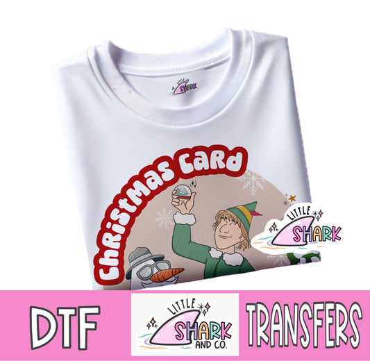 Christmas Card Worthy Kristoff - DTF TRANSFER