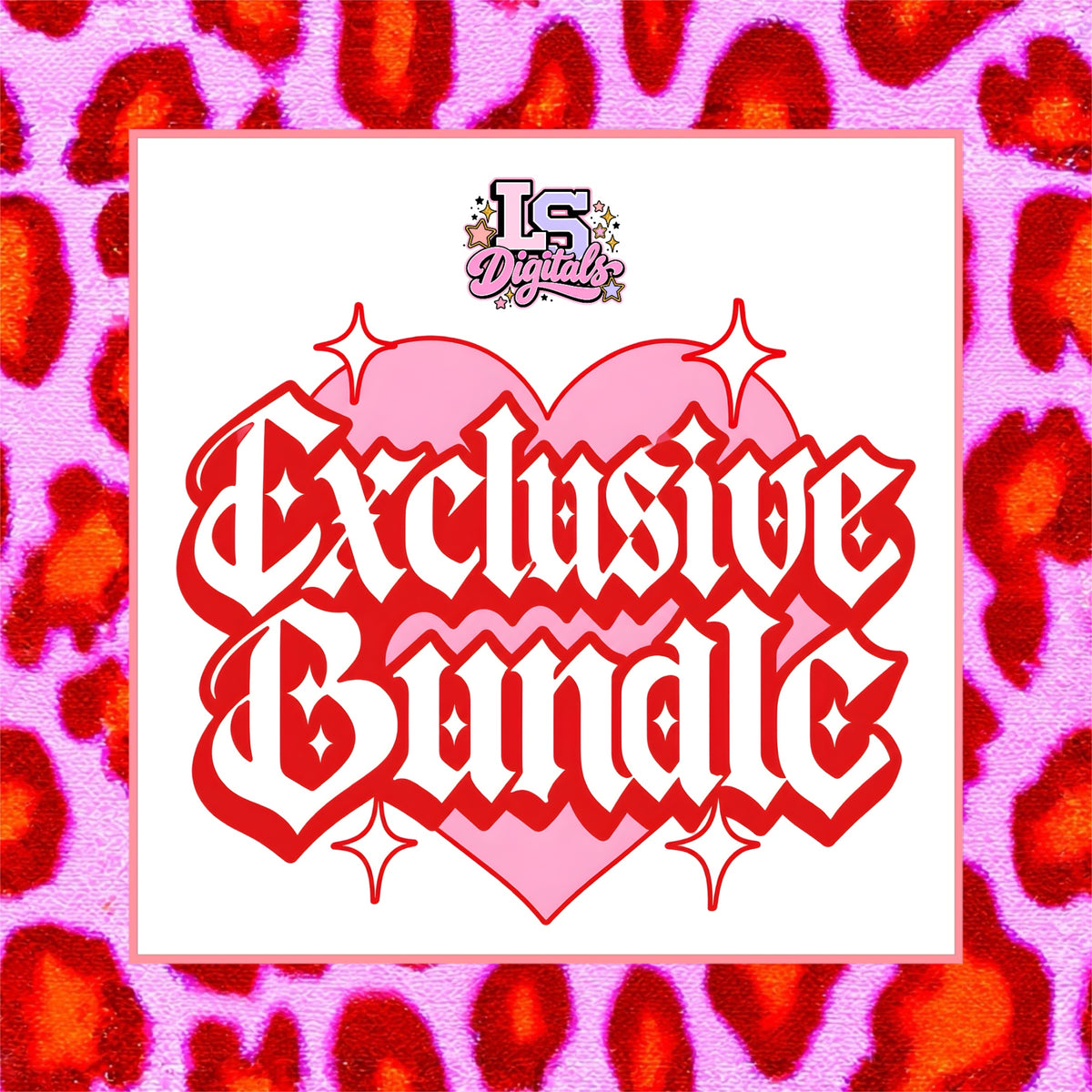 Exclusive BUNDLES Pattern & PNG - (No Custom)
