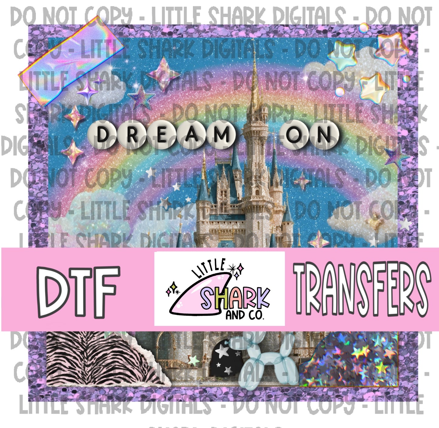 Dream On - DTF TRANSFER (LS Original)