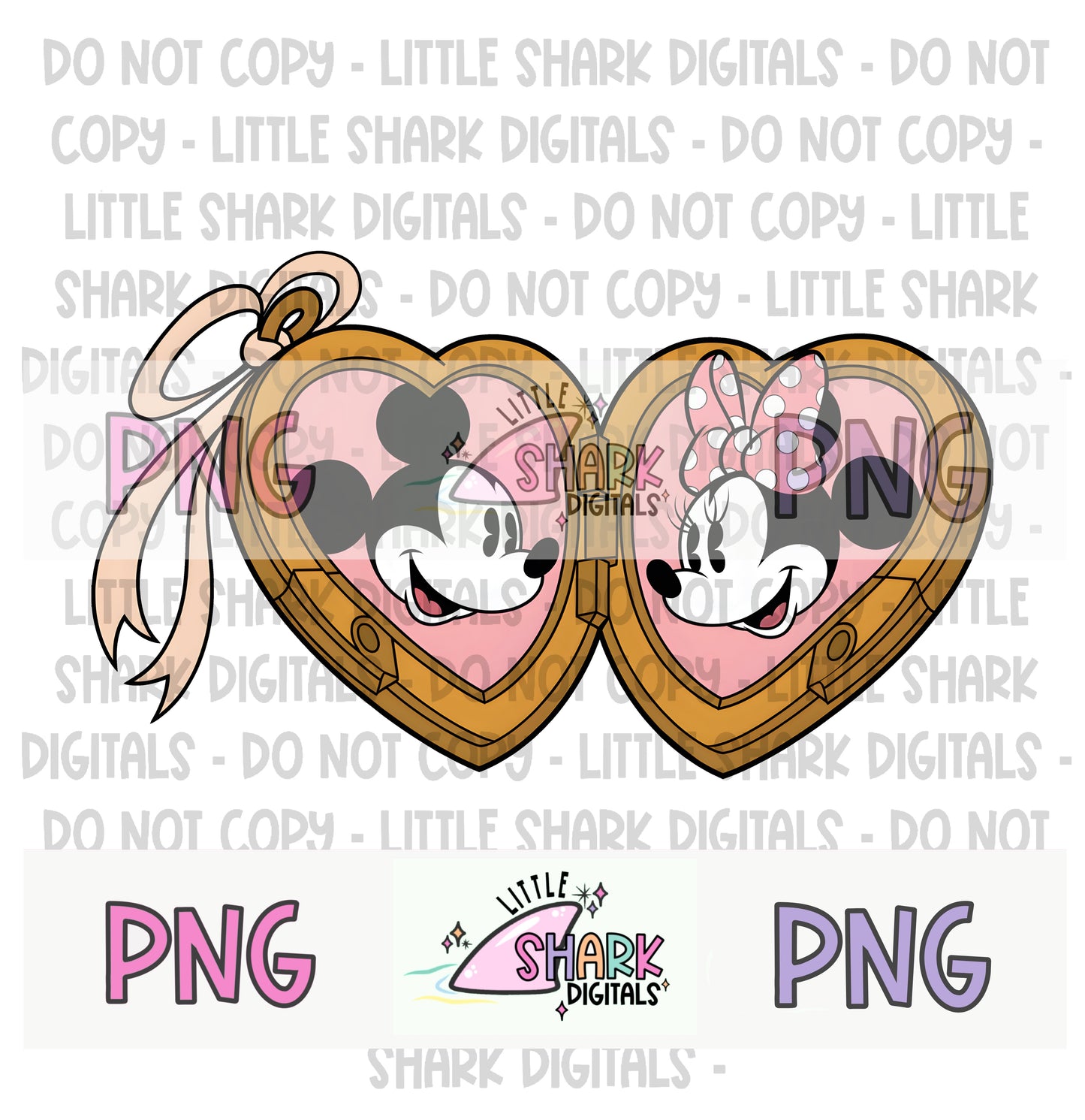 Mouse Locket - PNG