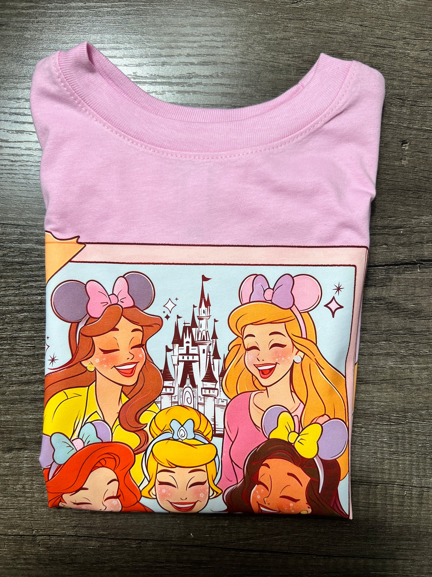 Girls Day Out Pink Tee - 5/6 (RTS)