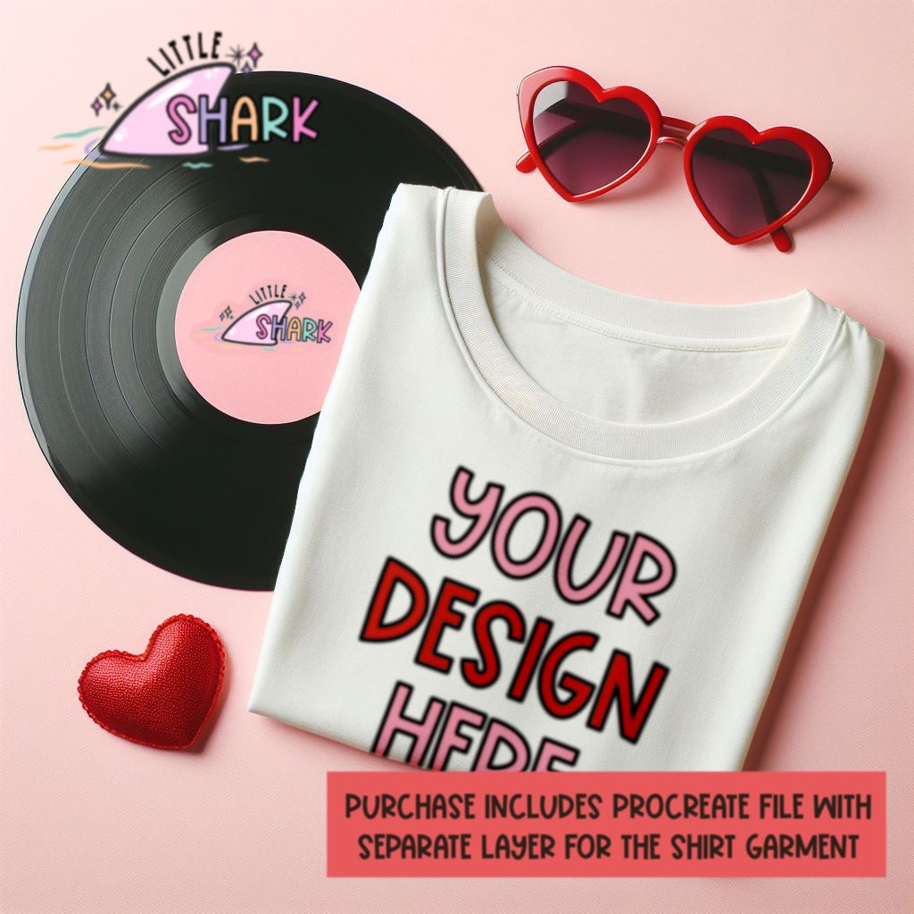 Realistic Music - Mock Up (Procreate)