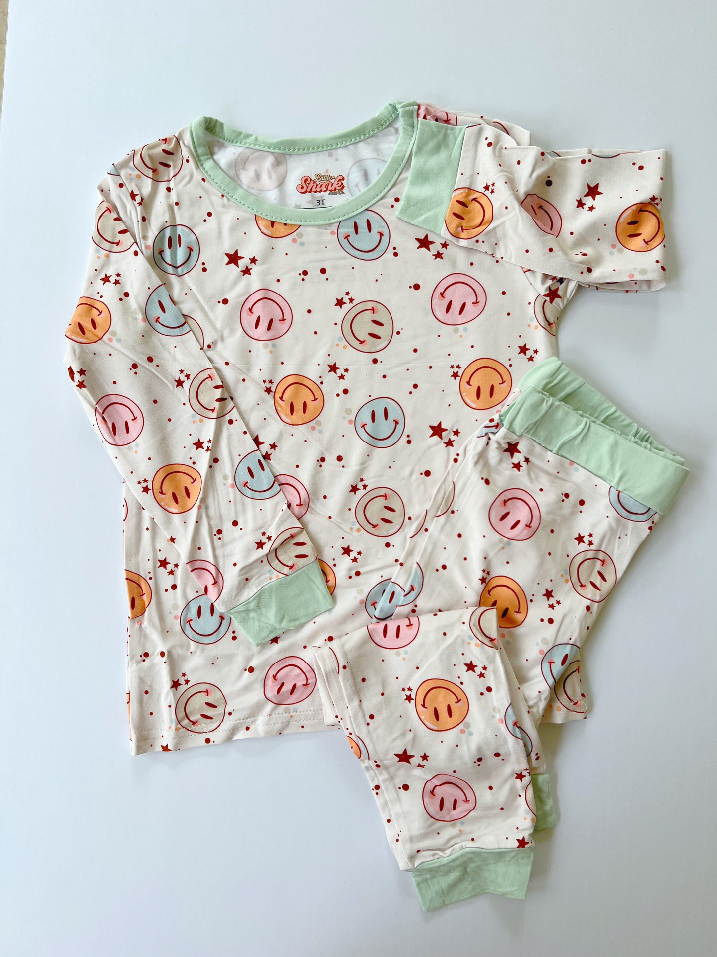 S Harvey Bamboo Toddler 2-Piece Pajamas