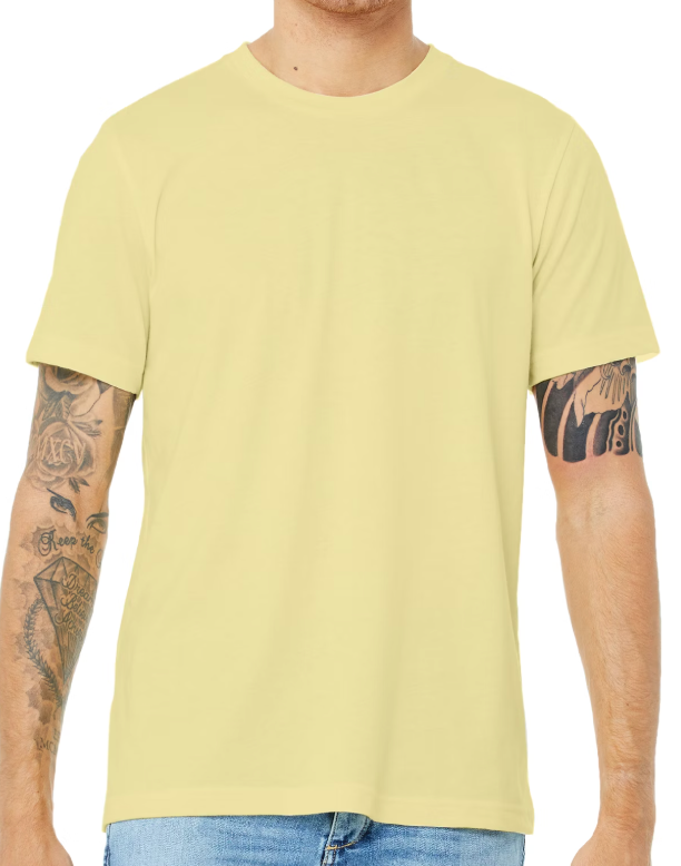 Bella + Canvas (Yellow) - (You Pick Design)