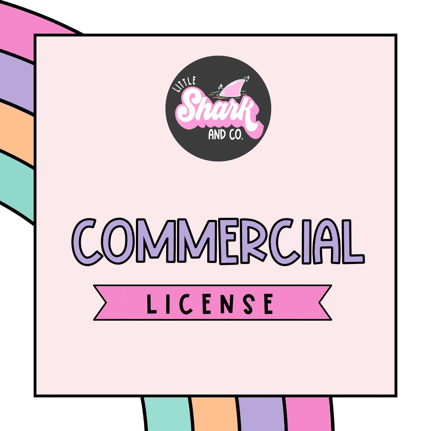 Basic Commercial License ( 100- 500 sales) _ One Design