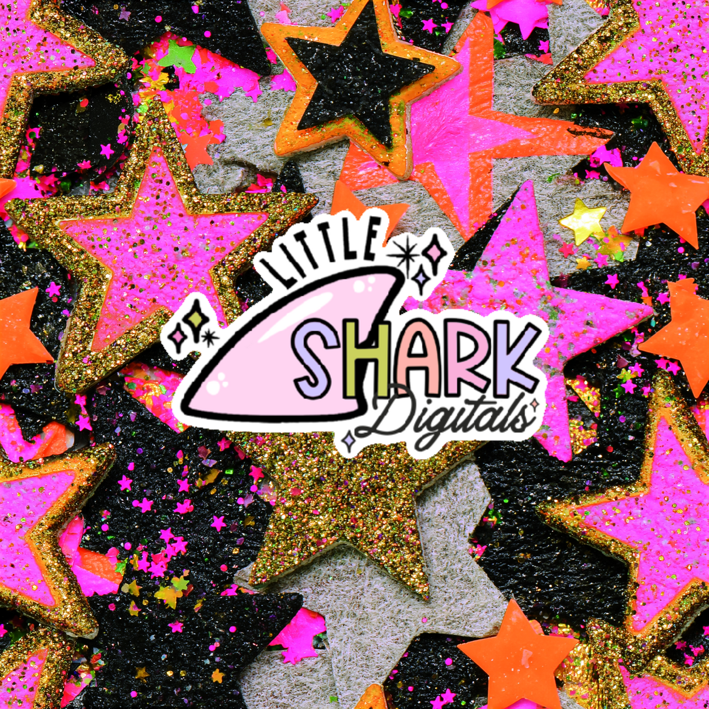 Funky Stars - Pattern
