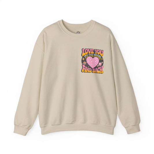 Love You More - Adult Crewneck Sweatshirt