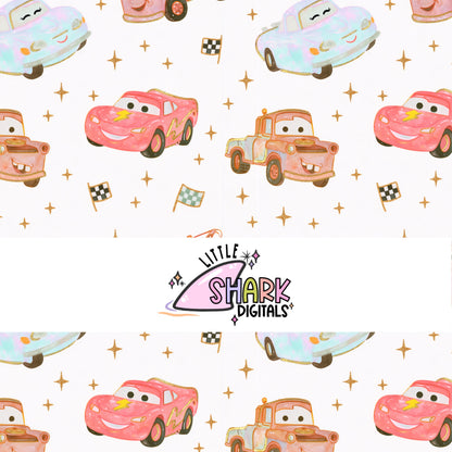 Pastel Pitstop  - Pattern (SOLD EXCLUSIVELY)