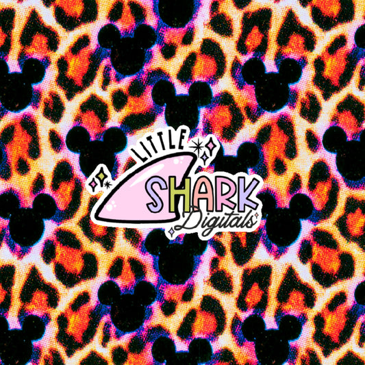 Electric Magic Leopard  - Pattern