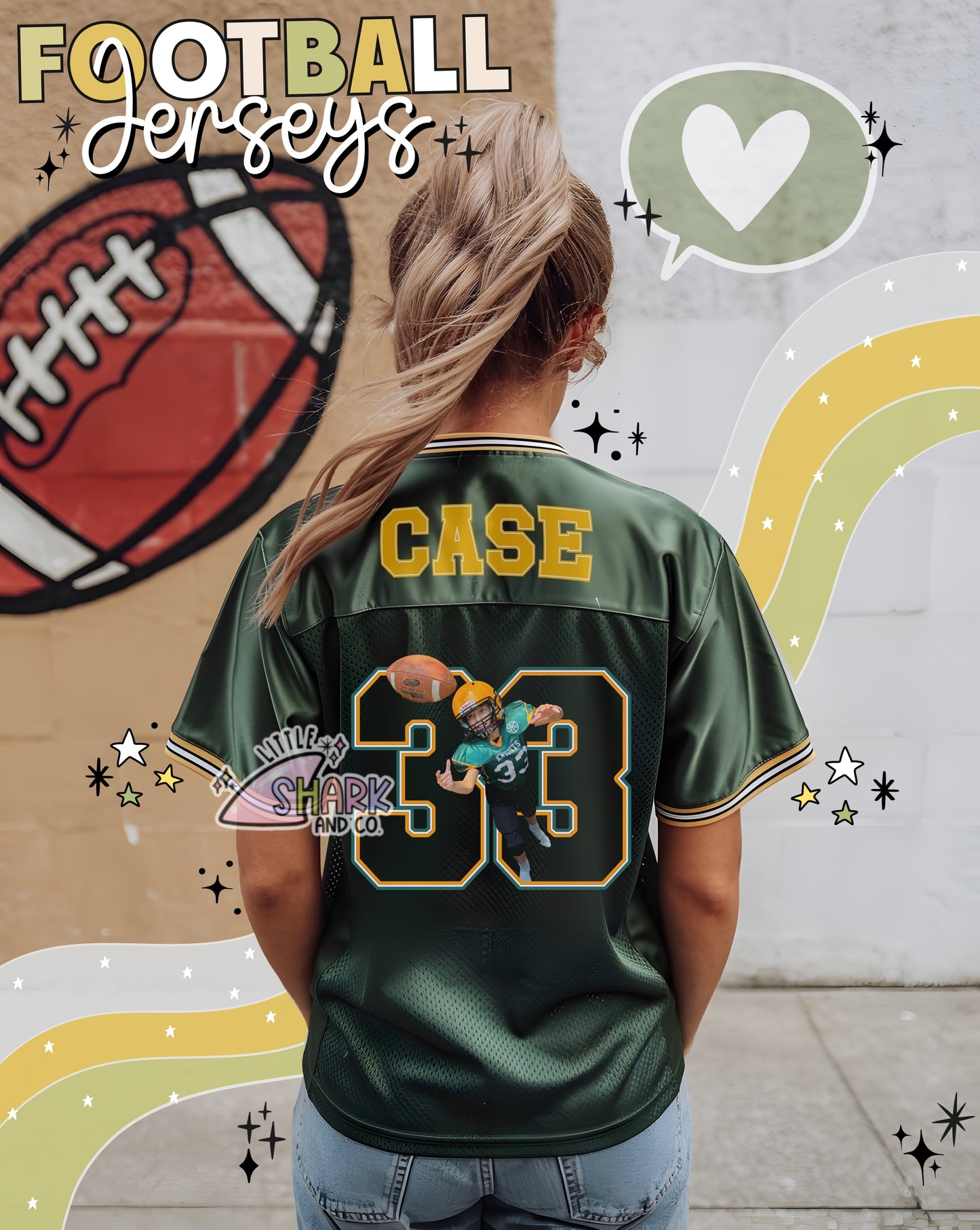 Personalized FOOTBALL Player - JERSEY
