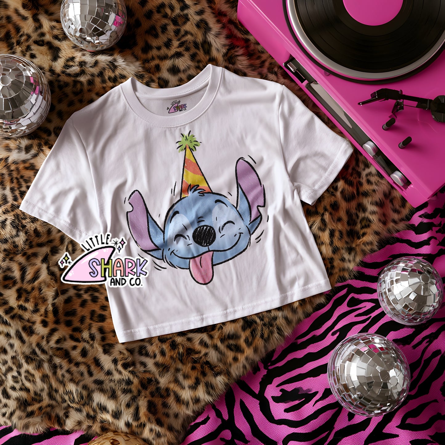 Alien Birthday - White Tees