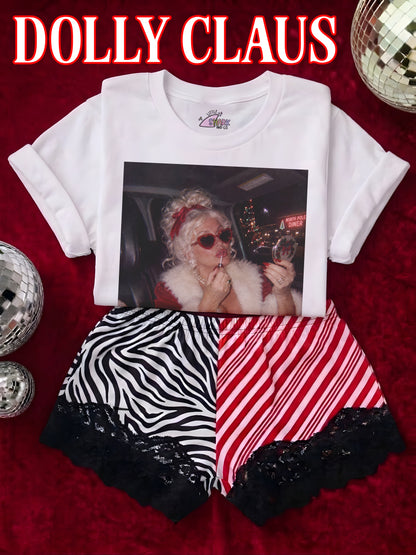 Boujee Christmas Babes - White Tee (Multiple Options)
