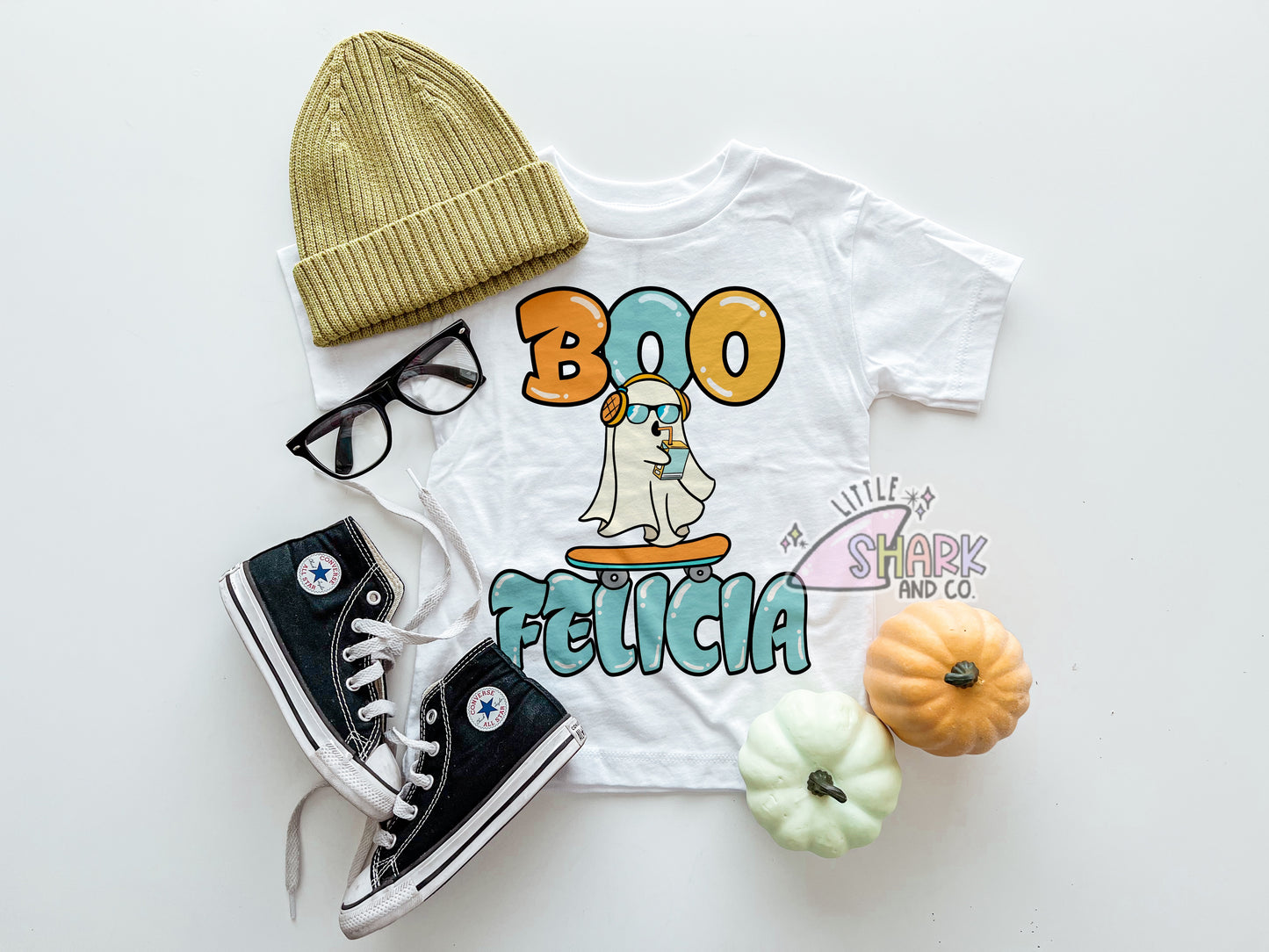 Boo Felicia (4 Color Options) - White Tee