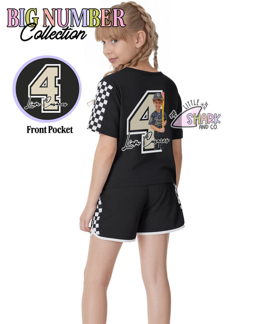 Big Number Collection Youth - Fast Lane Set (Black)