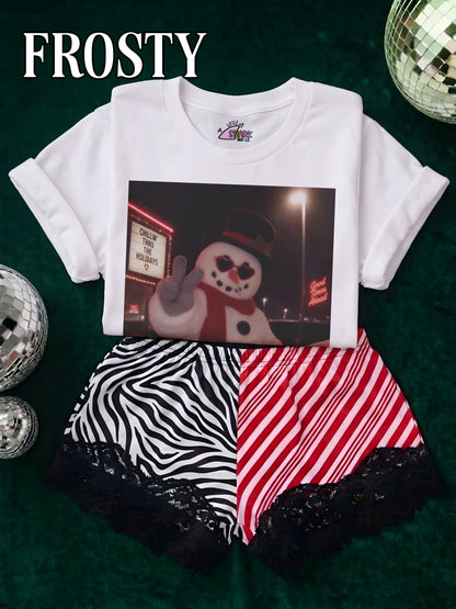 Boujee Christmas Babes - White Tee (Multiple Options)