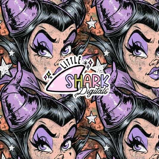 Thorn and Spell Purple - Pattern