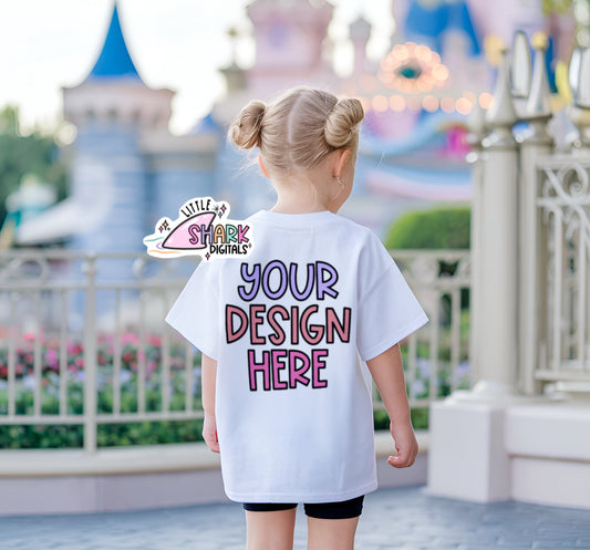 Magical back design - Mock up