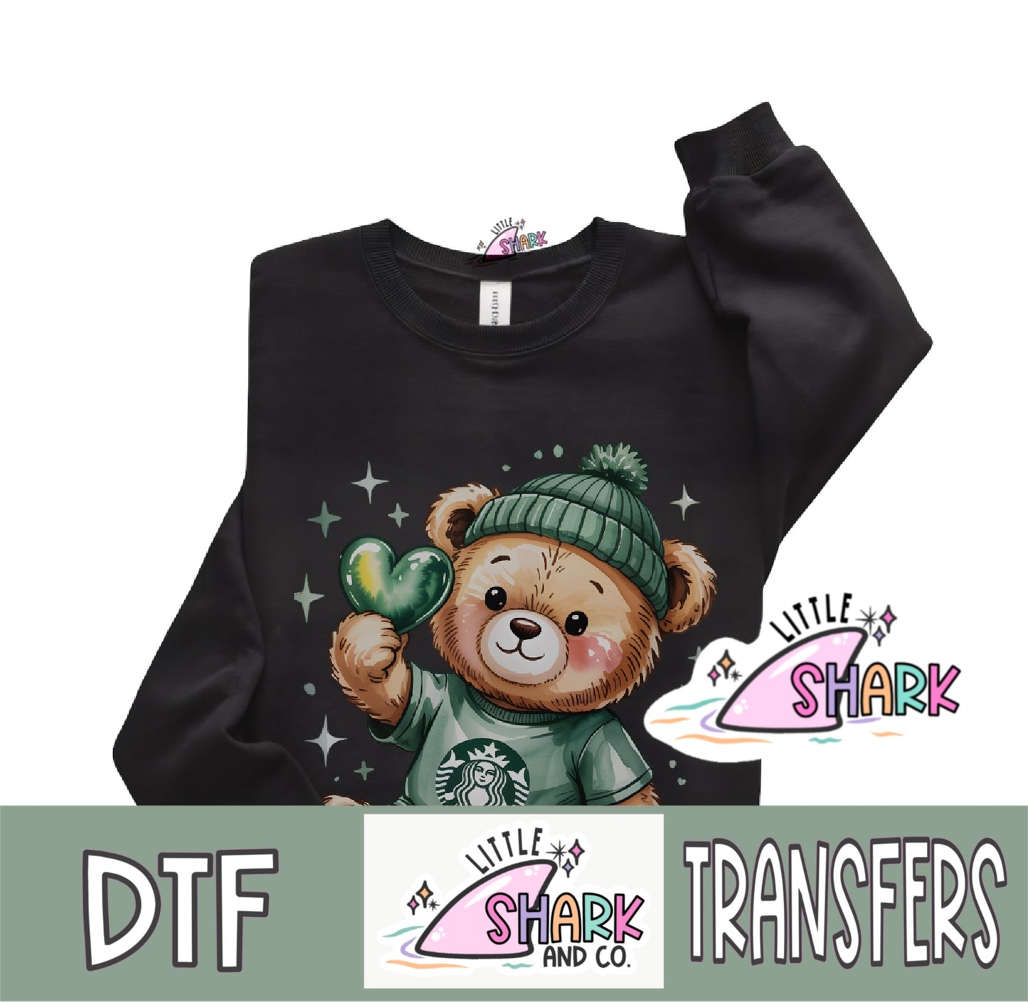 Cozy Bear Cup  - DTF TRANSFER