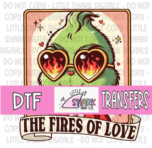 FIRES OF LOVE - DTF TRANSFER  (LS Original)