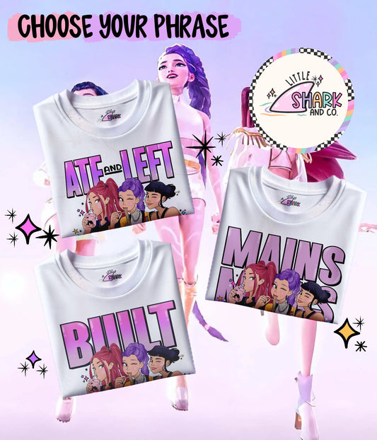 KPOP SLAYERS - White Tees