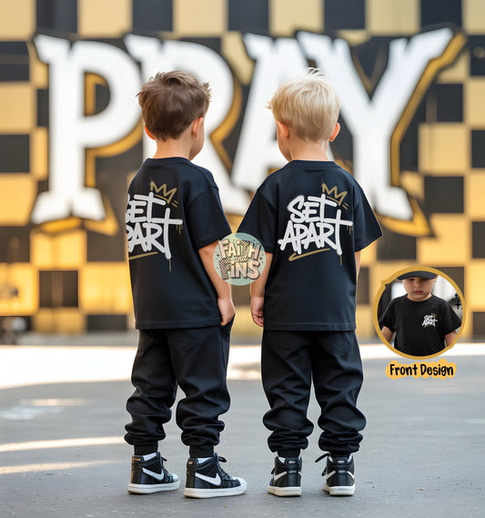 SET APART - Black Tee