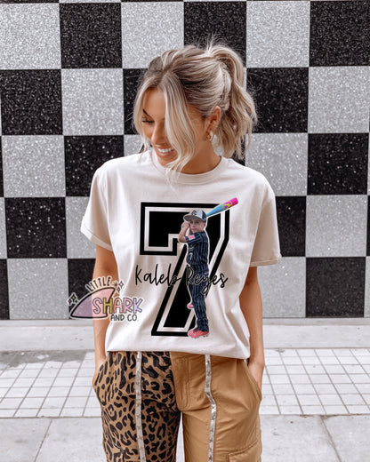 The Big Number - White Tee