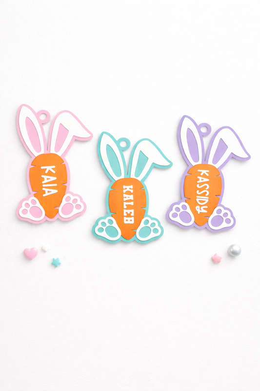 Easter Basket Personalized Tags - (Color options available)