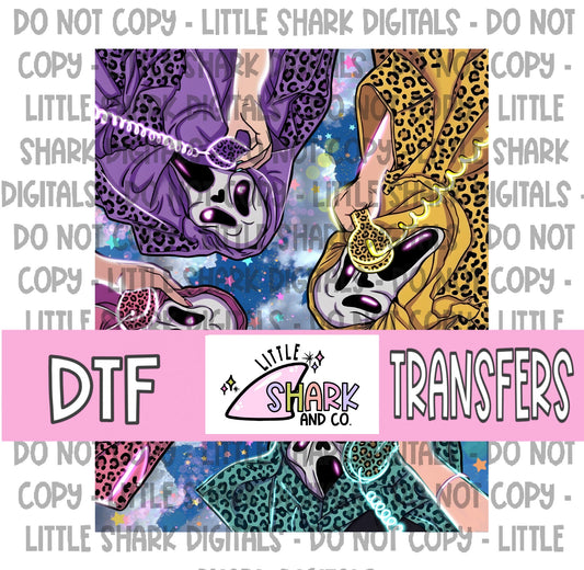 Ghostface Gossip Club - DTF TRANSFER  (LS Original)