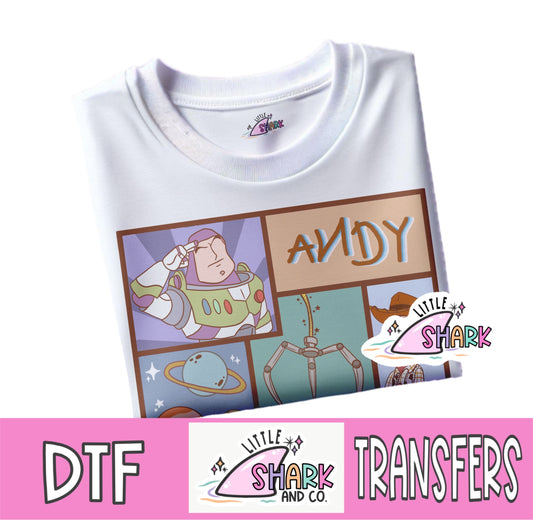 Toys Blue - DTF TRANSFER