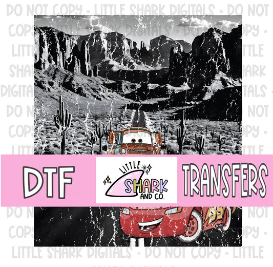 Desert Drifters Distressed - DTF TRANSFER  (LS Original)