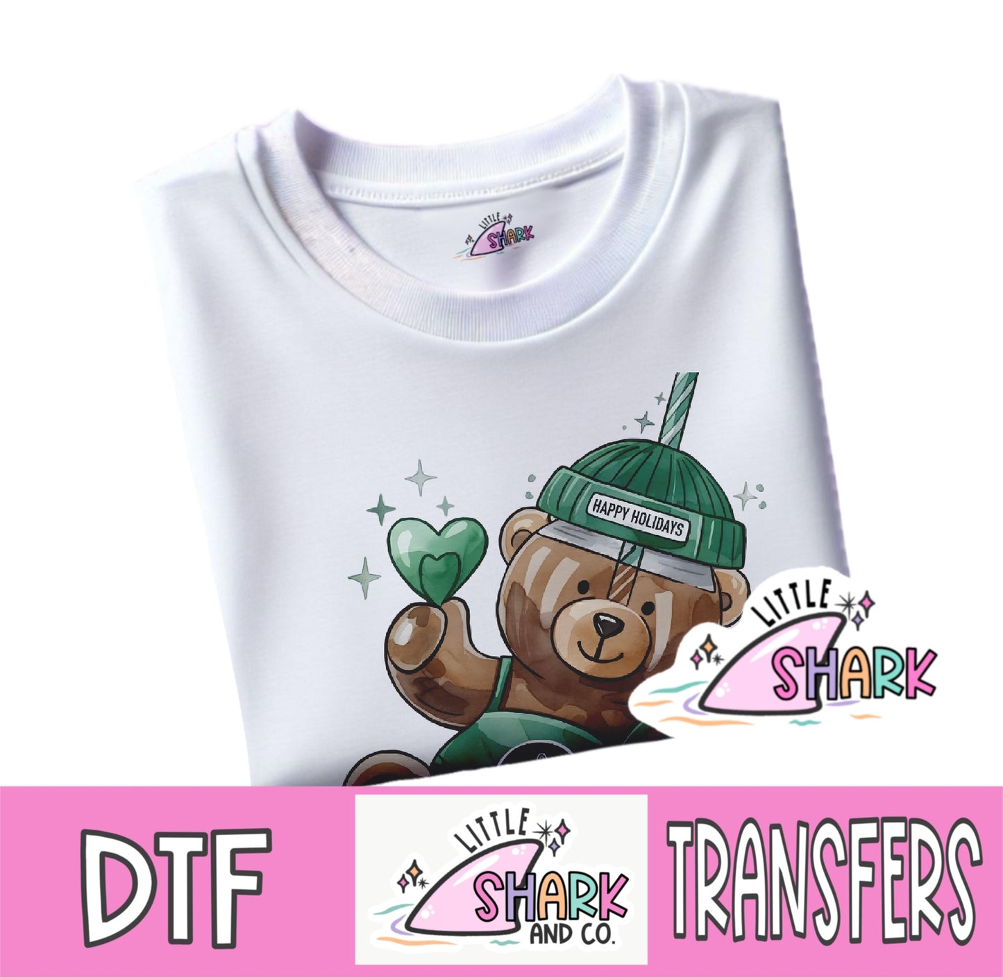 Bear Cup  - DTF TRANSFER