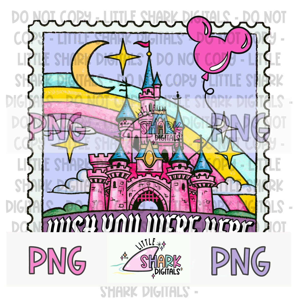 Wish You Were Here - PNG