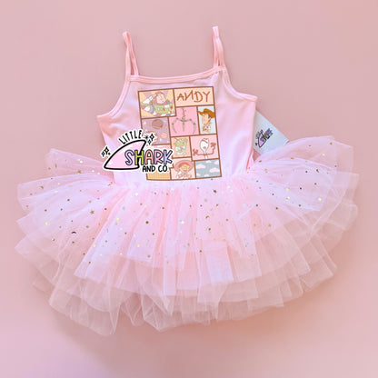 Toys Collage (Pink) - Tutu (MULTIPLE Color Options) (Copy)
