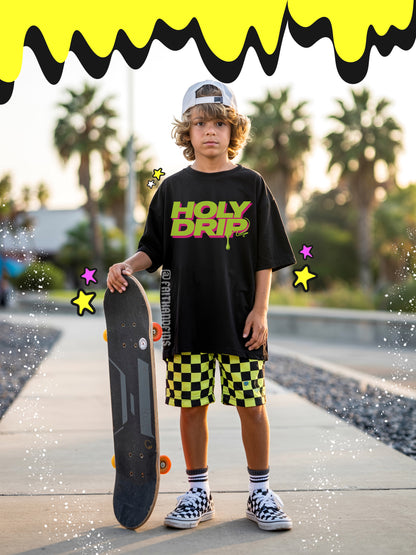 HOLY DRIP - Black Tees