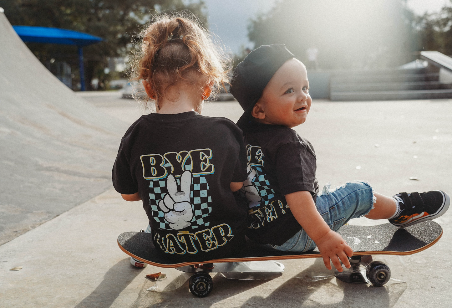 Hi Hater (Blue & Pink)  - Black Tees