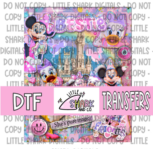 Bestie Babes - DTF TRANSFER  (LS Original)