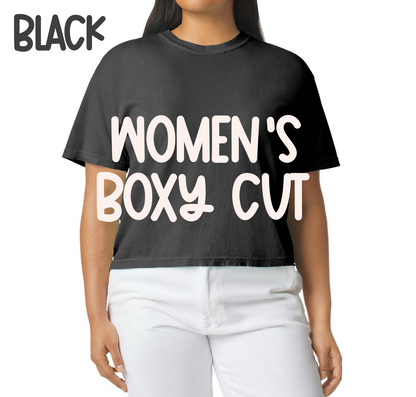 The Big Number - (Different color) - BOXY Tees