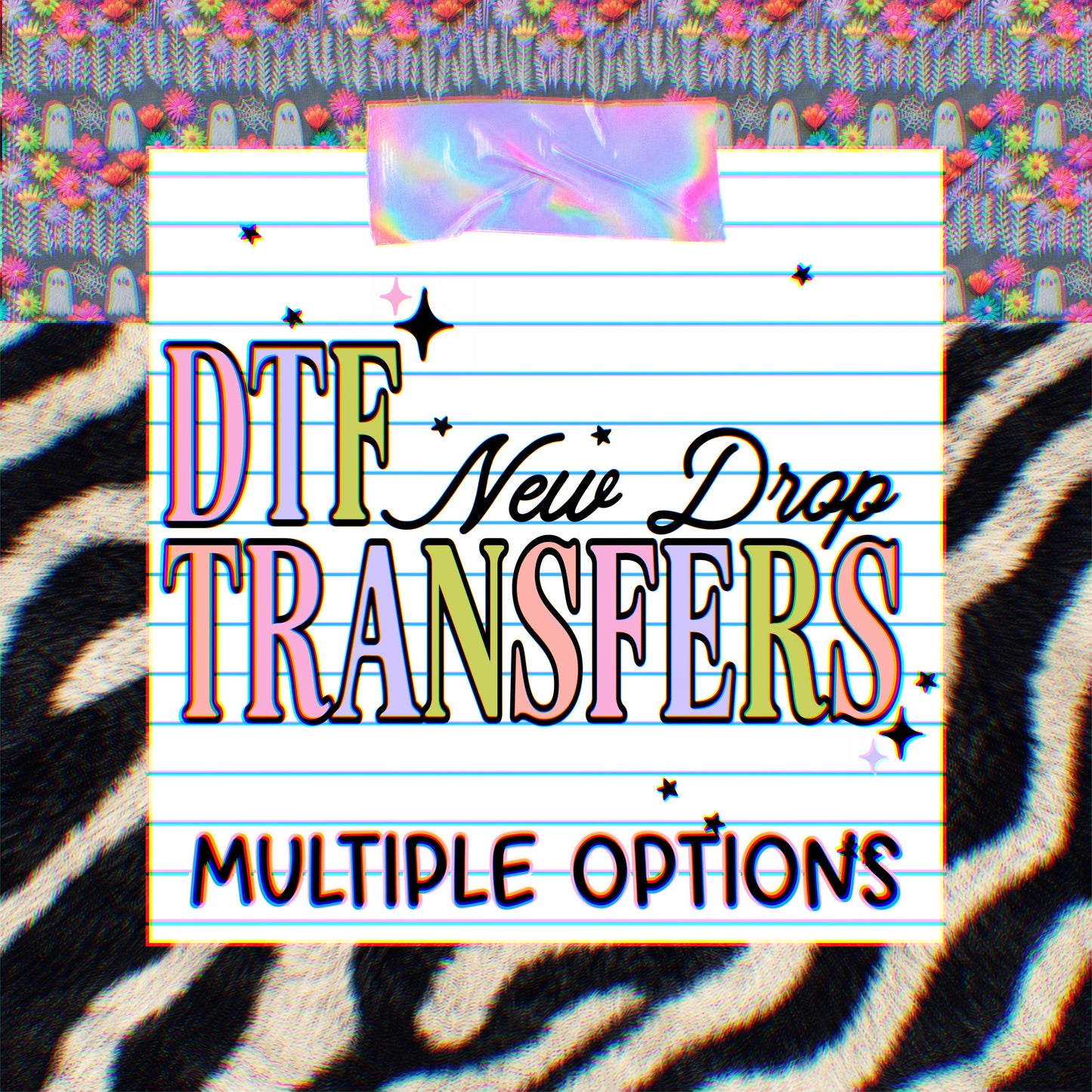 Current Drop - DTF TRANSFERS (Multiple Options)