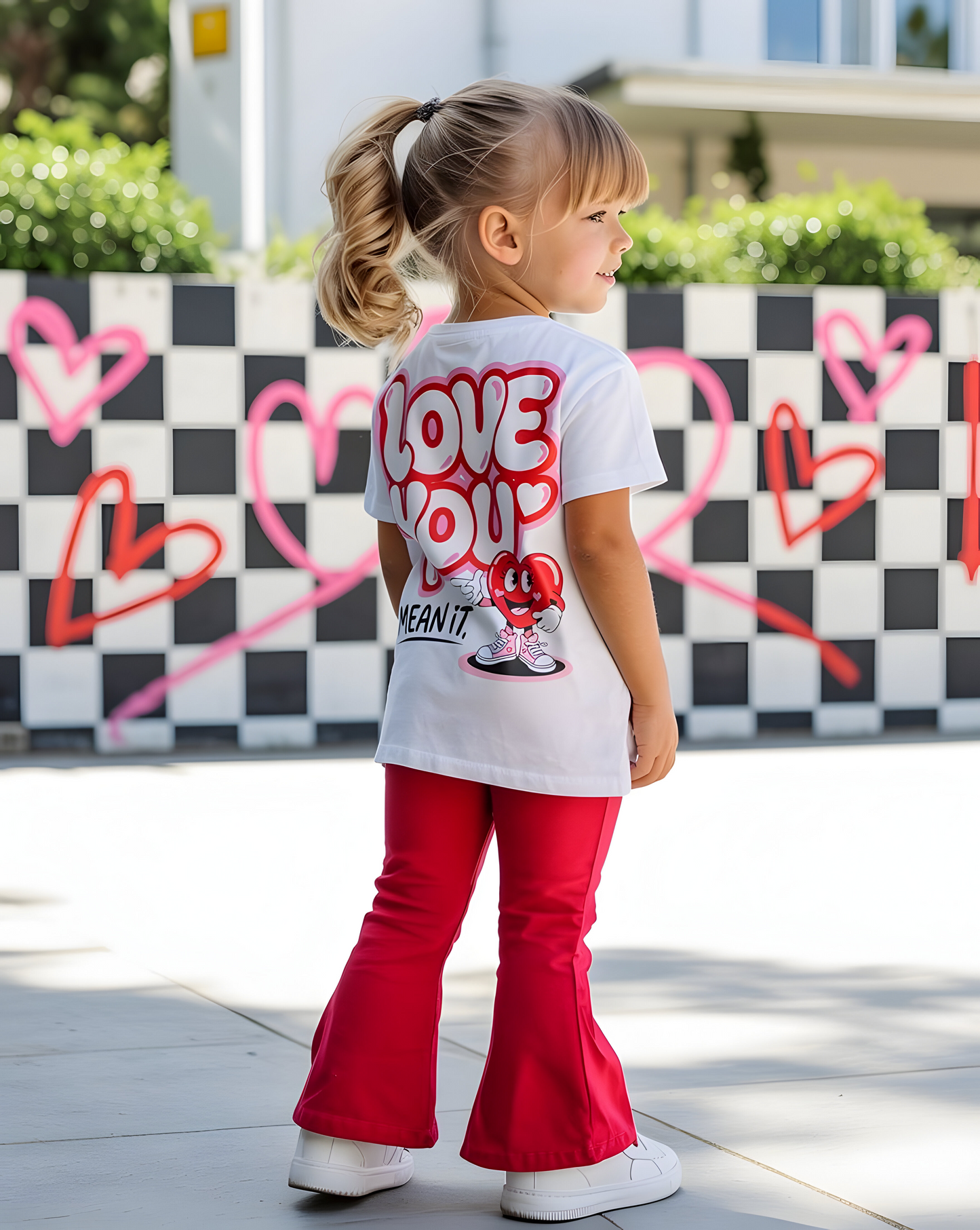 Love You Mean It - White Tees