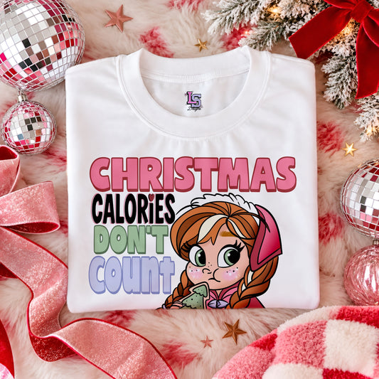 Christmas Calories - White Tee