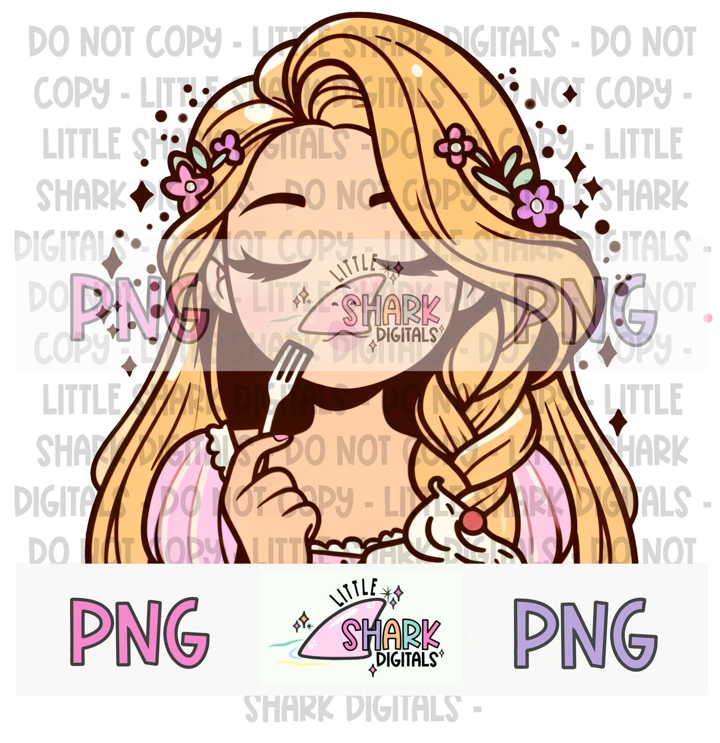 Punzie Cake - PNG