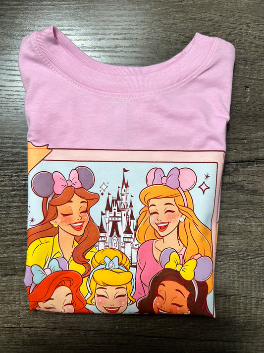 Girls Day Out Pink Tee - 5/6 (RTS)