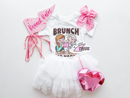 Tiny Brunch Babes - White Tees (EXTRAS)